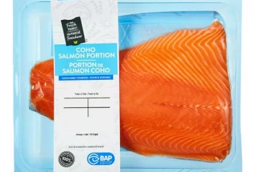 20,94$ était 34,98$, Portion de saumon, 0,45 – 0,68 kg