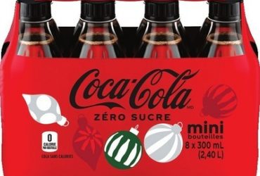 Prix bas de circulaire 6,27 $, Coca cola/ Sprite 300mLx8