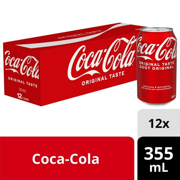 Plus de quantité,  2 POUR 13,00$ OU 6.97$ CHAC , Coca-Cola 355mL/ Pepsi 355mL