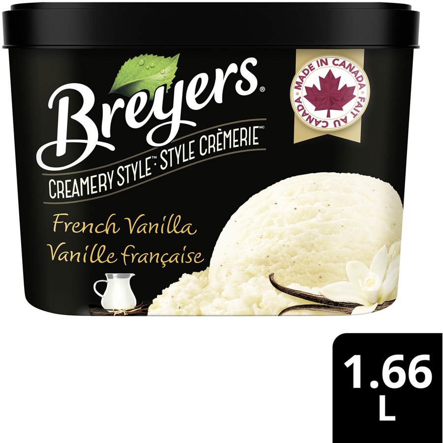 4,88$ ch était 5,99$, Crème Glacée Vanille Française  1.66 l
