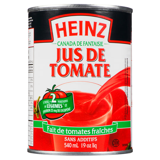 1.25$  était 1.98$, Jus de tomates – 540 ml