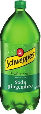 Plus de quantité 2 POUR 4,00$, Schweppes soda gingembre/ Pepsi – Bouteille de 2 L