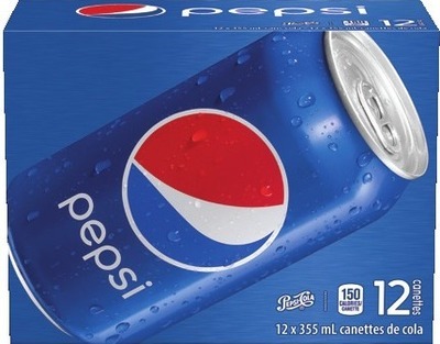 Plus de quantité  2 POUR 13,00$, Pepsi Cola, 12 canettes 12x355mL