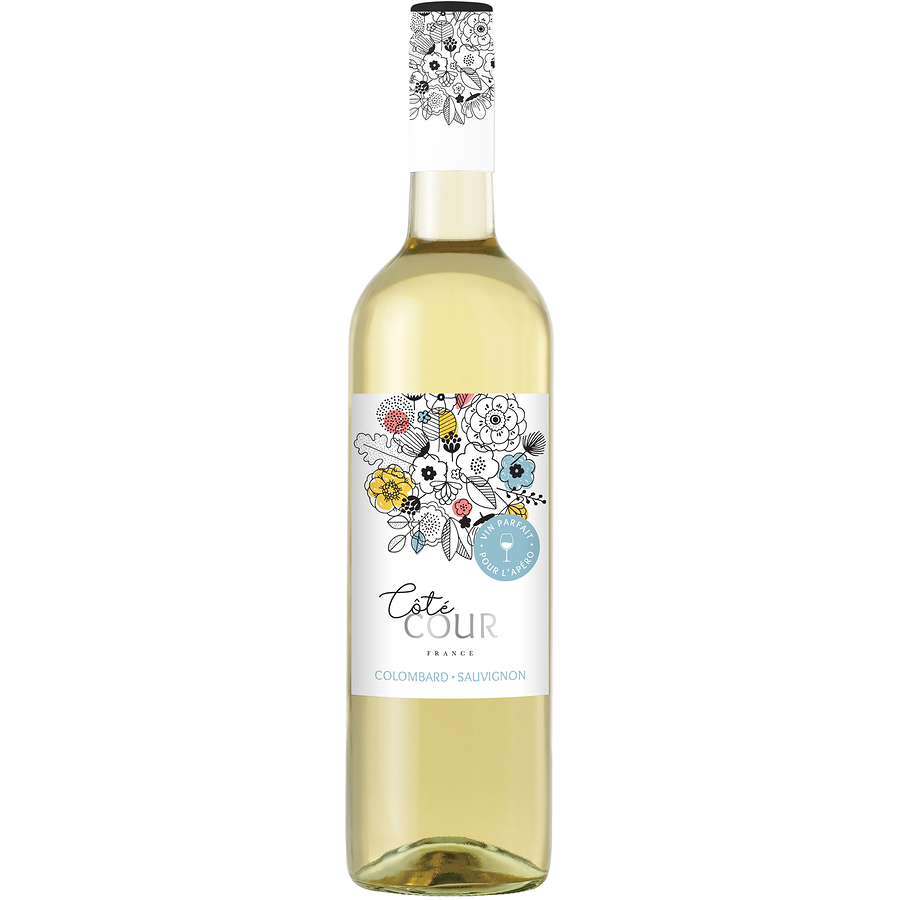 Prix bas de circulaire 12,99 $ch, Vin blanc Colombard Sauvignon, 750 ml