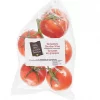 Prix: 1,30 $, Etait: 4,36 $, Tomates en grappes 0,57 – 0,80 kg